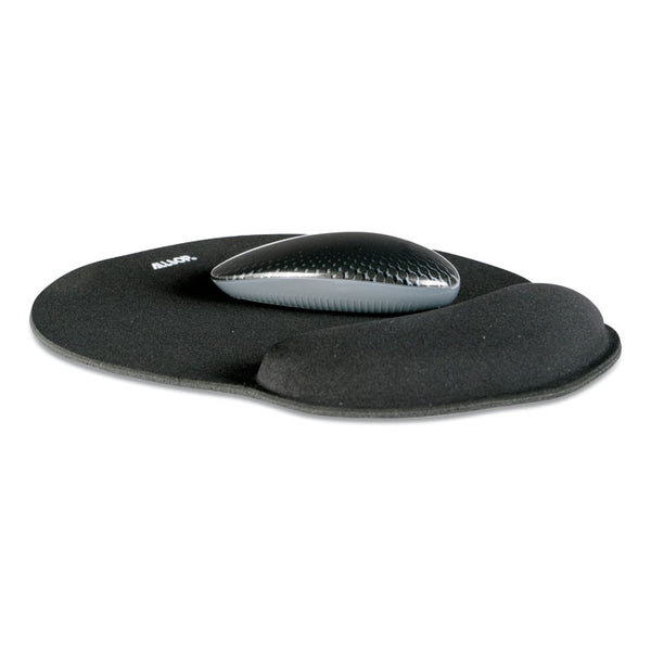Allsop® MousePad Pro Memory Foam Mouse Pad with Wrist Rest, 9 x 10, Black (ASP30203) Each