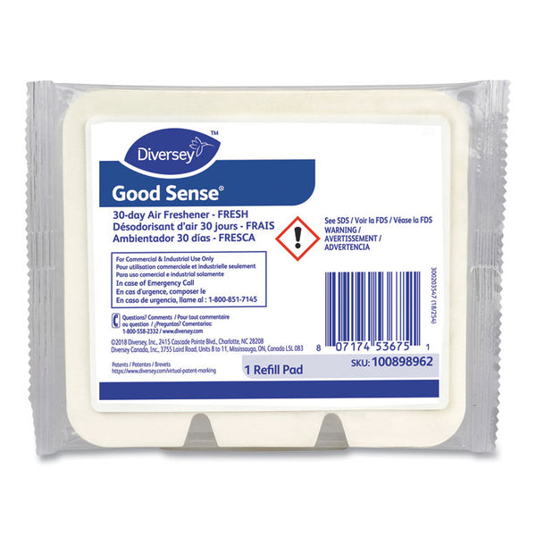 Diversey™ Good Sense 30-Day Air Freshener, Fresh, 12/Carton (DVO100898962)