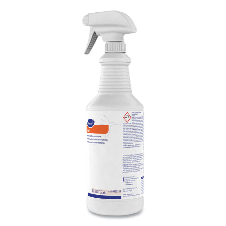 Diversey™ Foaming Acid Restroom Cleaner, Fresh Scent, 32 oz Spray Bottle, 12/Carton (DVO95325322) Case of 12
