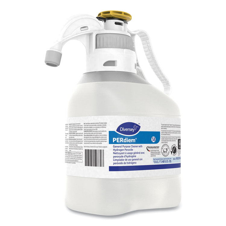 Diversey™ PERdiem Concentrated General Cleaner with Hydrogen Peroxide, 47.34 oz, Bottle, 2/Carton (DVO95019481)
