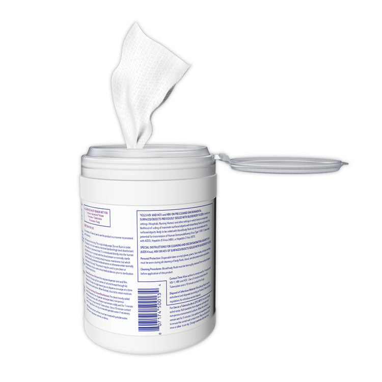 4599516 Diversey™ DVO4599516 Oxivir TB Disinfectant Wipes, 7 x 6, White, 160 ...