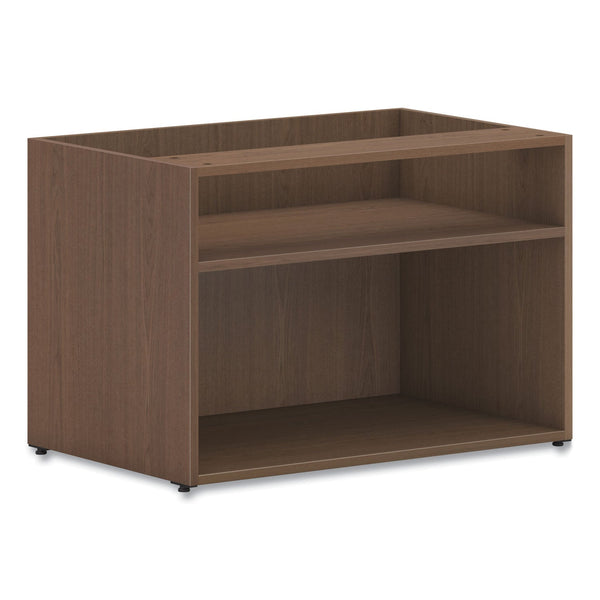 HON® Mod Low Storage Credenza, 30w x 20d x 21h, Sepia Walnut (HONLCL3020SLE1)