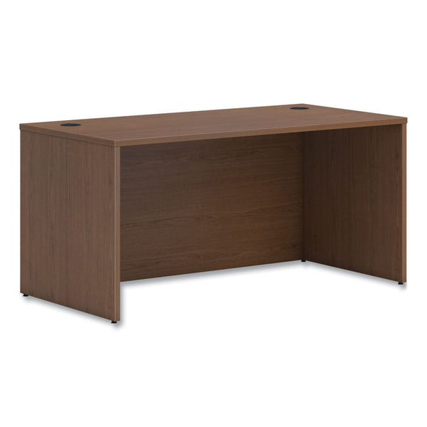 HON® Mod Desk Shell, 60" x 30" x 29", Sepia Walnut (HONLDS6030LE1)