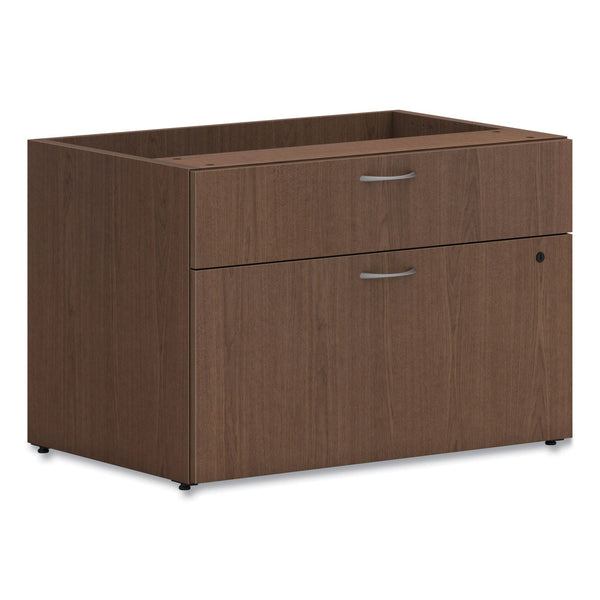 HON® Mod Low Personal Credenza, 30w x 20d x 21h, Sepia Walnut (HONLCL3020BFLE1)