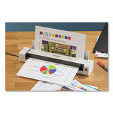 Brother DS-740D Duplex Compact Mobile Document Scanner, 600 dpi Optical Resolution, 1-Sheet Duplex Auto Document Feeder (BRTDS740D) Each
