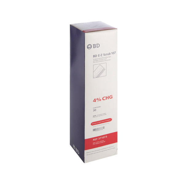 BD E-Z Scrub™ Impregnated Scrub Brush Polyethylene Bristles / Sponge Red (436489_CS) 300/CS