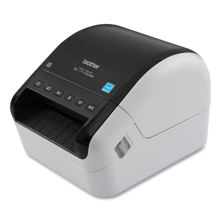 Brother QL-1110NWB Wide Format Professional Label Printer, 69 Labels/min Print Speed, 6.7 x 8.7 x 5.9 (BRTQL1110NWB)