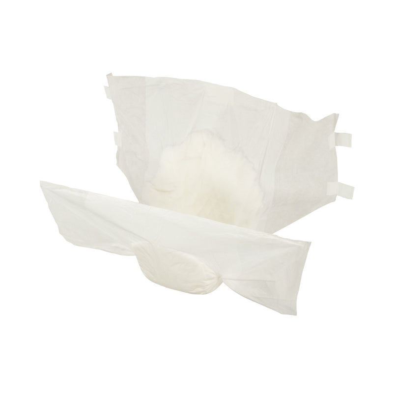 Wings™ Plus Quilted Unisex Adult Incontinence Brief Medium Disposable Heavy Absorbency (630819_BG) 1/BG