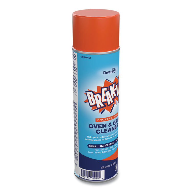 BREAK-UP® Oven And Grill Cleaner, Ready to Use, 19 oz Aerosol Spray (DVOCBD991206EA)