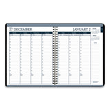 House of Doolittle™ Recycled Monthly Weekly 7 Day Planner, 8.75 x 6.88, Black Cover, 12-Month (Jan to Dec): 2026 (HOD286802) Each