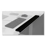 3M™ Gel Wrist Rest for Standing Desks, 30.13 x 3.25, Black (MMMWR200B) Each