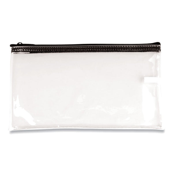 CONTROLTEK® Multipurpose Zipper Bags, Vinyl, 11 x 6, Clear (CNK530977)