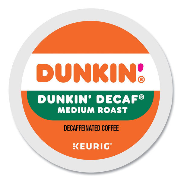 Dunkin Donuts® K-Cup Pods, Dunkin' Decaf, 22/Box (GMT1269) Box of 22