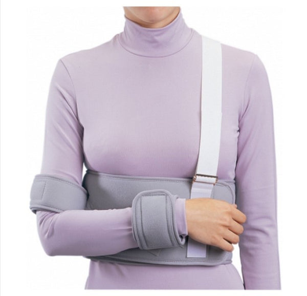 PROCARE® Shoulder / Arm Immobilizer One Size Fits Most Fiber Laminate Contact Closure Left or Right Arm (337440_EA) 1/EA