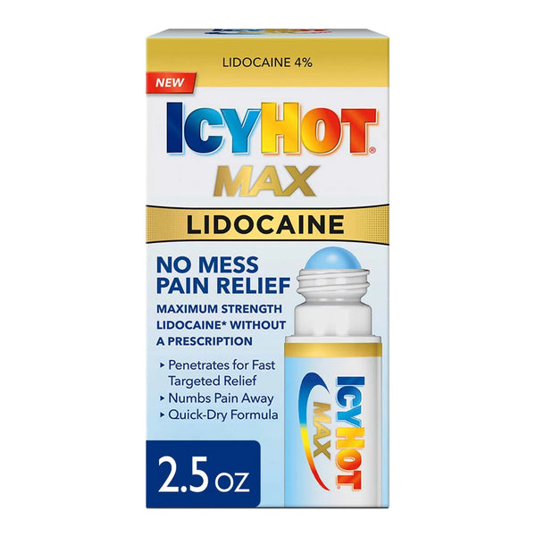 Icy Hot® Topical Pain Relief Lidocaine 2.5 oz. (1230699_EA) 1/EA