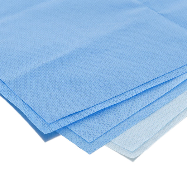 Kimtech™ Kimguard™ Sterilization Wrap Light Blue 12 X 12 Inch Single Layer SMS Polypropylene Steam / EO Gas (810215_PK) 1/PK