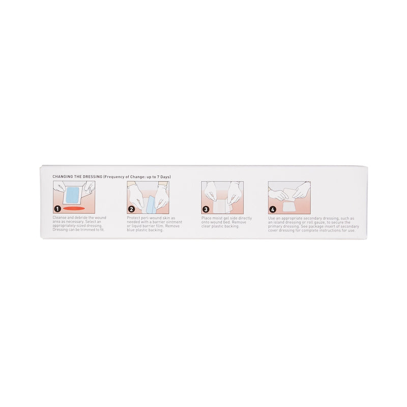 McKesson Hydrogel Wound Dressing Sheet 4 X 4 Inch Sterile (494194_BX) 10/BX