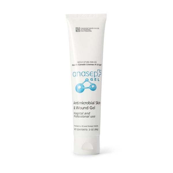 Anasept® Antimicrobial Skin and Wound Gel Antimicrobial Hydrogel 3 oz. Gel / Amorphous NonSterile (738730_CS) 12/CS
