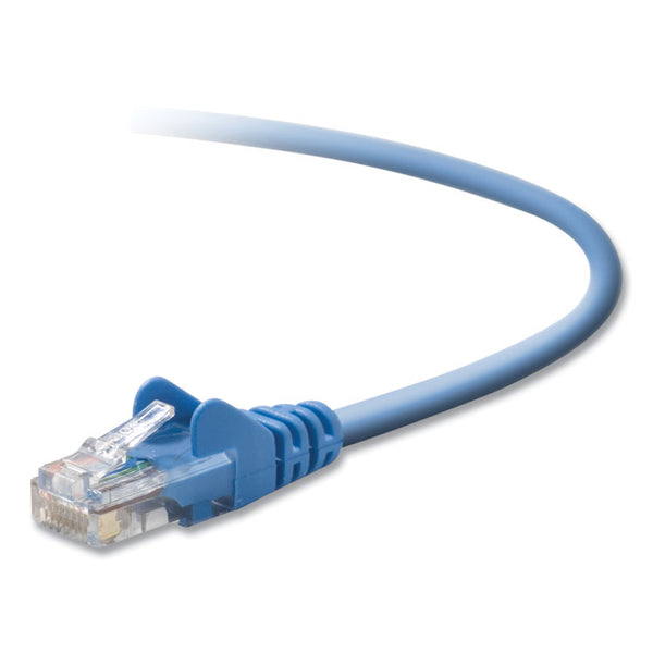 Belkin® CAT5e Snagless Patch Cable, 15 ft, Blue (BLKA3L79115BLUS)