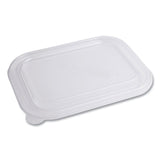 World Centric® PLA Lids for TRSC60 Fiber Containers, 7.8 x 10.2 x 0.5, Clear, Plastic, 400/Carton (WORTRLCS10) Case of 400