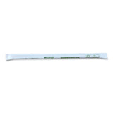 World Centric® Sustainable Kraft Paper Straws, Wrapped, 8", Natural, 6,000/Carton (WORSTPA8WK) Case of 6000