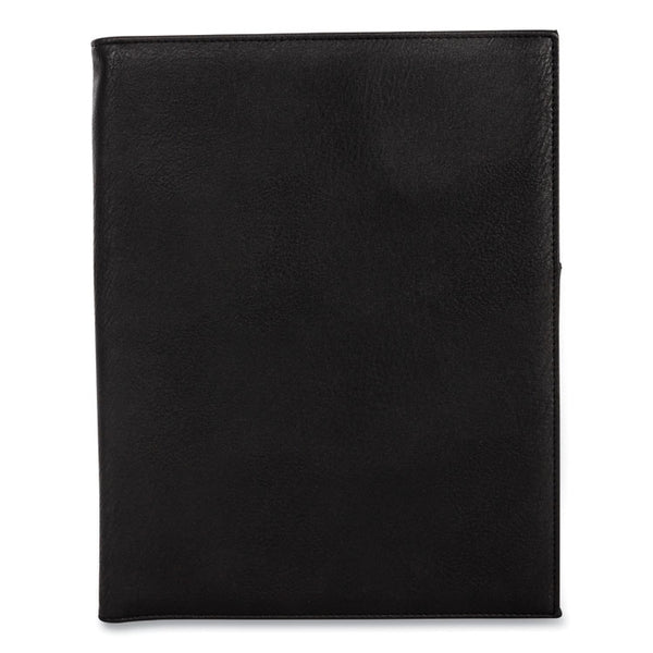 Bond Street, Ltd. Faux-Leather Padfolio, 9 x 12 Pad, 9.75 x 12.5, Black (BND5042BSBLACK) Each