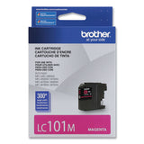 Brother LC101M Innobella Ink, 300 Page-Yield, Magenta (BRTLC101M)