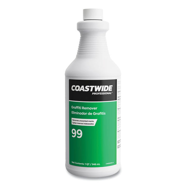 Coastwide Professional™ Graffiti Remover, 0.95 L Bottle, 6/Carton (CWZ24425447)