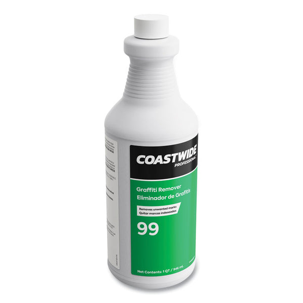 Coastwide Professional™ Graffiti Remover, 0.95 L Bottle, 6/Carton (CWZ24425447)