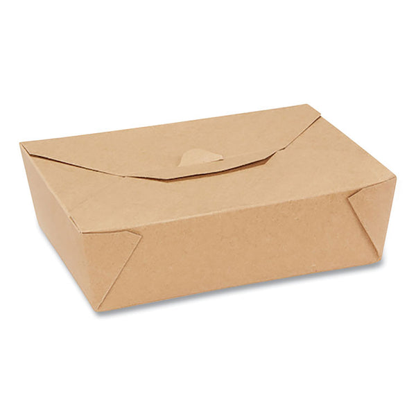 Dixie® Reclosable One-Piece Natural-Paperboard Take-Out Box, 8.5 x 6.25 x 2.5, Brown, Paper, 200/Carton (DXE3TOC)
