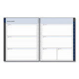 Passages Weekly/Monthly Planner, 11 x 8.5, Charcoal Cover, 12-Month (Jan to Dec): 2025 (BLS100008) Each