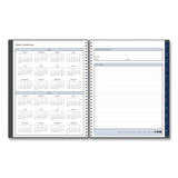 Passages Weekly/Monthly Planner, 11 x 8.5, Charcoal Cover, 12-Month (Jan to Dec): 2025 (BLS100008) Each