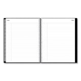 Enterprise Weekly/Monthly Planner, 11 x 8.5, Black Cover, 12-Month (Jan to Dec): 2025 (BLS111288) Each