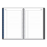 Passages Weekly/Monthly Planner, 8 x 5, Charcoal Cover, 12-Month (Jan to Dec): 2025 (BLS100010) Each