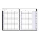 Passages Appointment Planner, 11 x 8.5, Charcoal Cover, 12-Month (Jan to Dec): 2025 (BLS100009) Each