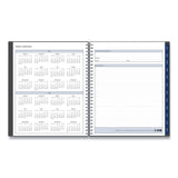 Passages Monthly Planner, 10 x 8, Charcoal Cover, 12-Month (Jan to Dec): 2025 (BLS100011) Each