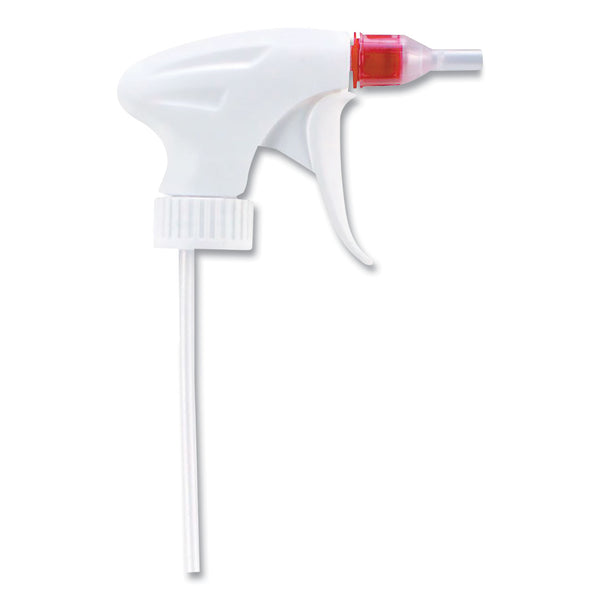 Trigger Sprayer, 9.88" Tube, Fits 24/32 oz Bottles, White (IMP5751EA) Each