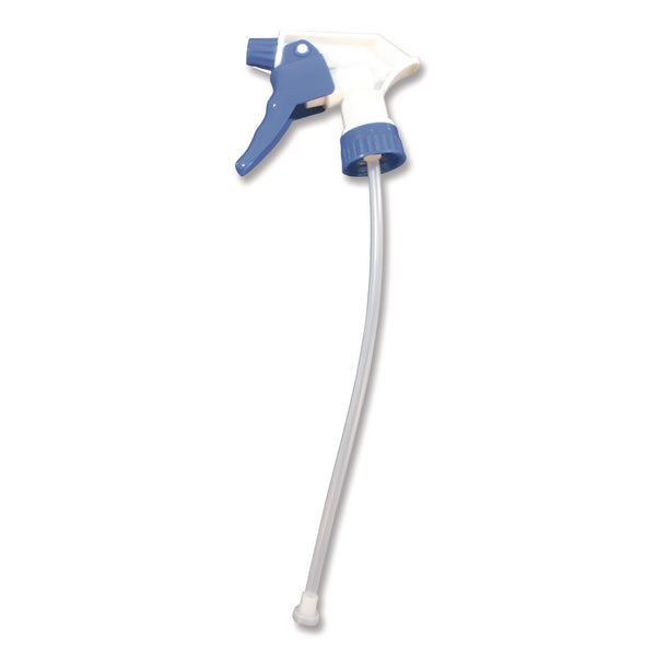 Impact® Smazer General Purpose Trigger Sprayer, 10" Tube, Fits 32 oz Bottles with 28/400 Neck Thread, Blue/White (IMP4902EA) Each