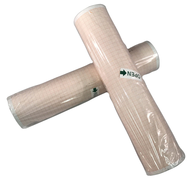 Bionet America Recording Chart Paper Roll Red Grid (860736_EA) 1/EA