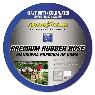 Continental ContiTech Heavy-Duty Contractors Water Hoses - Coupled, 5/8 in X 50 ft, Black (713-20582671) 1 Piece