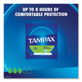 Tampax® Cardboard Applicator Tampons, Super, 10/Box (PGC31409)