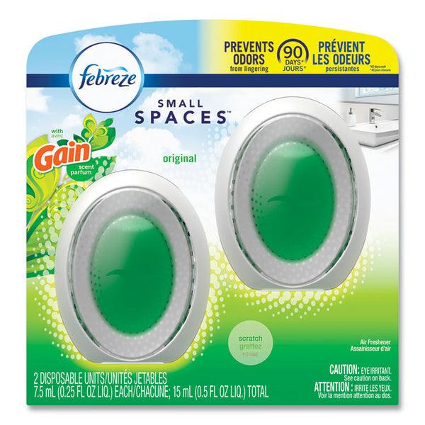 Febreze® smallSPACES, Gain Original Scent, 7.5 mL Cartridge, 2/Pack (PGC93330EA)