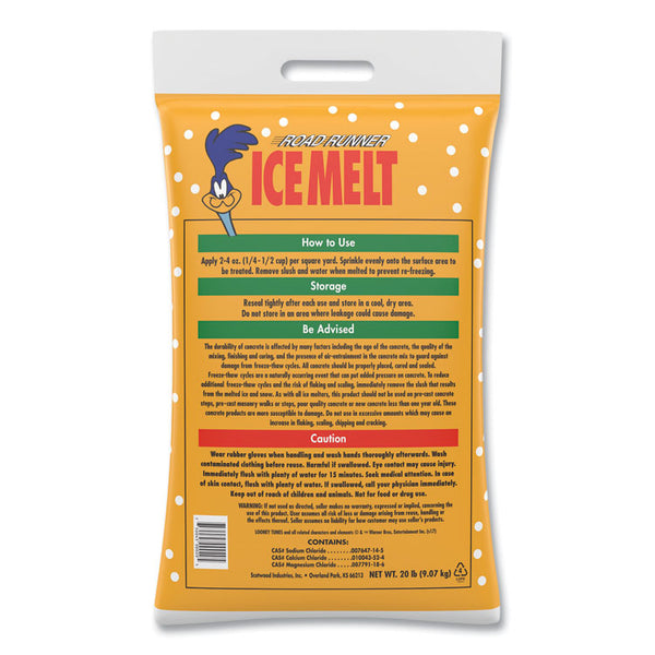 Scotwood Industries Road Runner Ice Melt, 20 lb Bag (SCW20BRR)