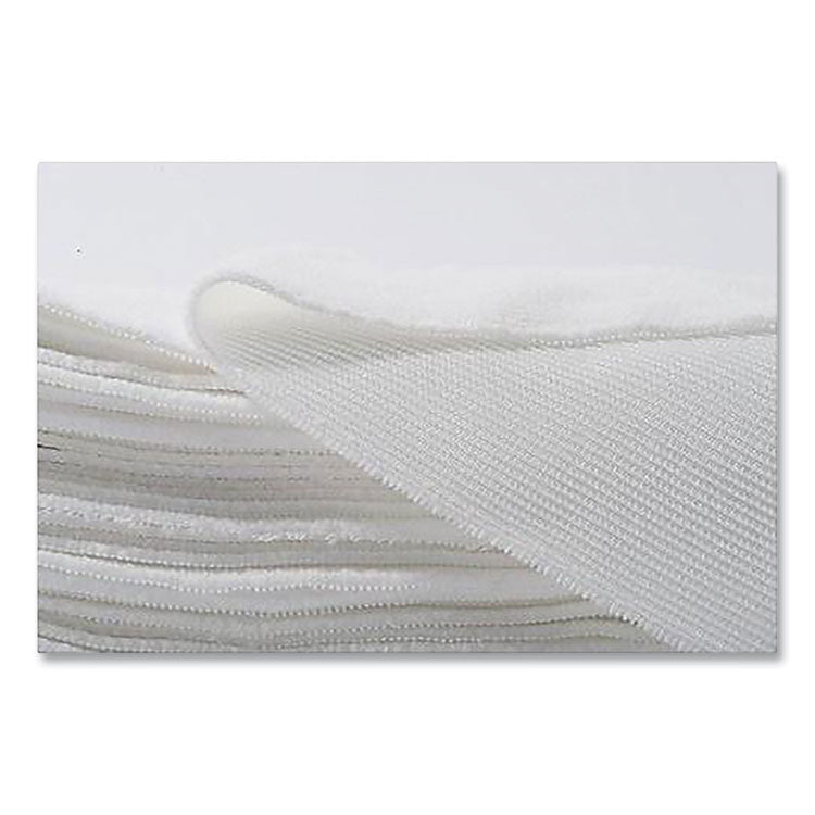 TrustMedical Freedom S1 Disposable Microfiber Wet/Dry Dust Mop Pads, 18 x 5, White, 50 Pads/Bag, 10 Bags/Carton (TMDTMMP446018) Each