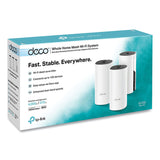 TP-Link Deco M4 AC1200 Whole Home Mesh Wi-Fi System, 2 Ports, Dual-Band 2.4 GHz/5 GHz (TPLDECOM43PACK) Each
