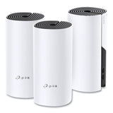 TP-Link Deco M4 AC1200 Whole Home Mesh Wi-Fi System, 2 Ports, Dual-Band 2.4 GHz/5 GHz (TPLDECOM43PACK) Each