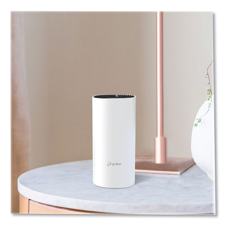 TP-Link Deco M4 AC1200 Whole Home Mesh Wi-Fi System, 2 Ports, Dual-Band 2.4 GHz/5 GHz (TPLDECOM43PACK) Each