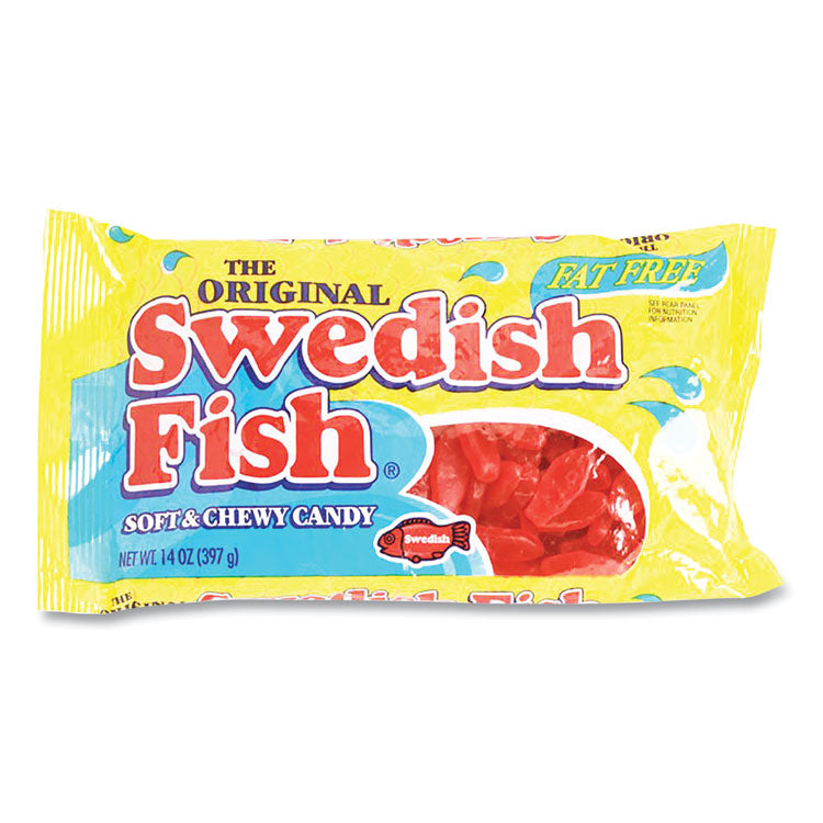 Swedish Fish® Candy, Original Flavor, Red, 14 oz Bag (CDBAMC01712)