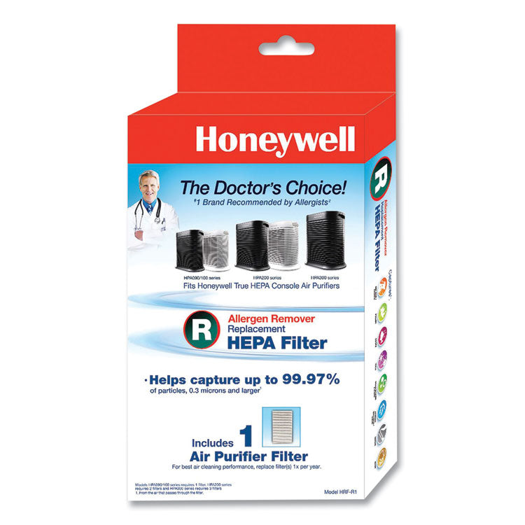Honeywell True HEPA Air Purifier Replacement Filter, 6.75 x 10.32 (HWLHRFR1) Each