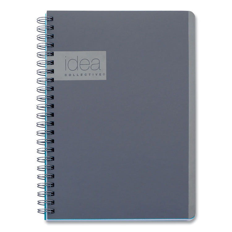 Oxford™ Idea Collective Professional Notebook, 1-Subject, Medium/College Rule, Gray Cover, (80) 8 x 4.87 Sheets (OXF57010IC) Each